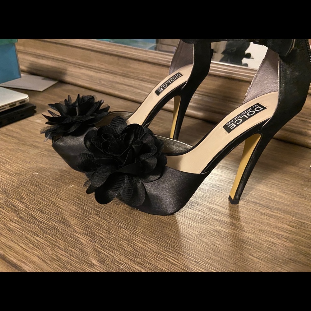 Dolce MoJo Moxy satin platform heels